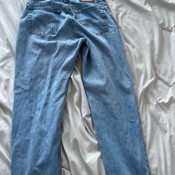 Vintage levis 550 made in usa relaxed fit tapered jeans - Picture 4 of 6